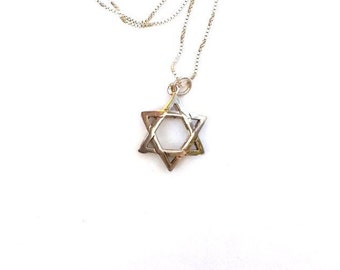 Stars of David - 3D magen david - Made in ISRAEL - Holy Land Gift