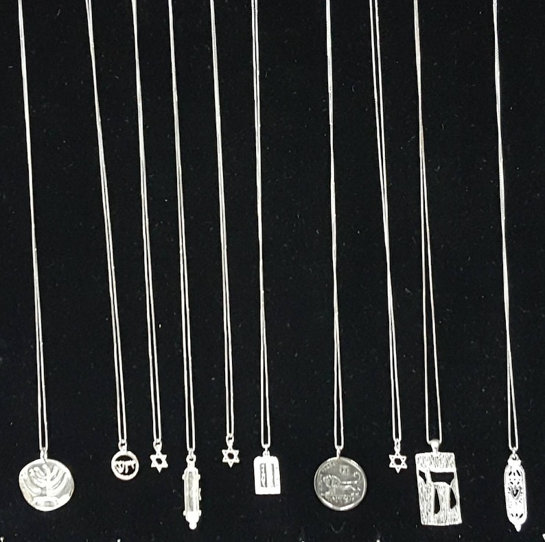 Men/'s Necklace Women/'s Necklace Unique Gifts for Dad Old Coin Necklace Israel Shekel With Chalice Antique Israeli Coin Pendant Necklace