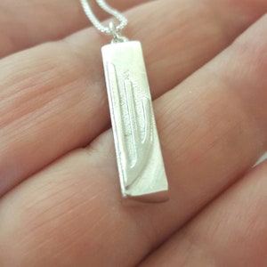 Mezuzah Necklace Pendant From Jerusalem Mens and Womens Jewelry - Bar Mitzvah Gift - Israeli Jewelry Judaica Jewelry - Holyland Gift