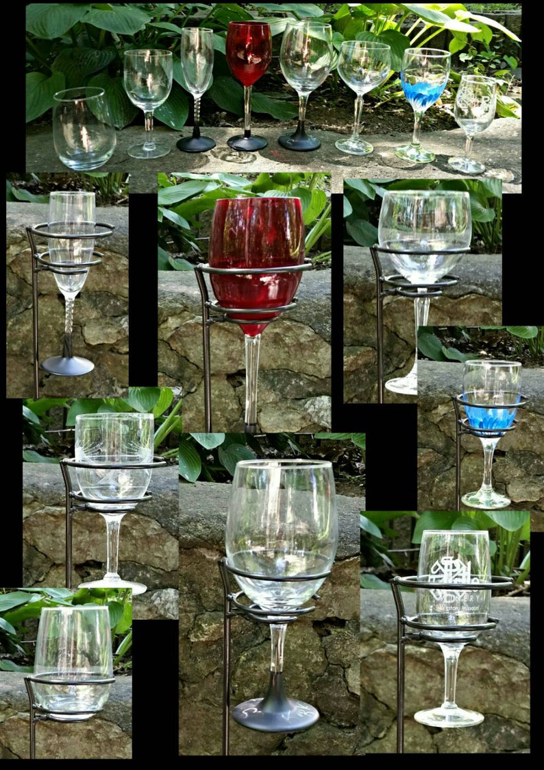 2 Stemless/universal/yeti Wine Tumbler/ Wine Glass Holder Etsy