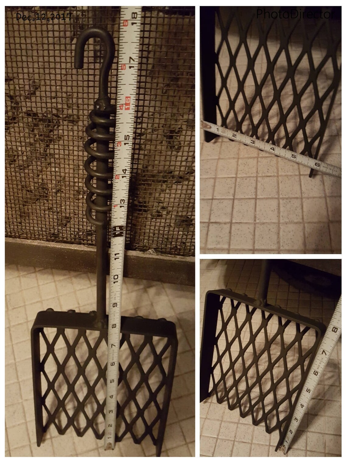 Fireplace / Box Stove Ember Shovel 18 or Custom Length Etsy