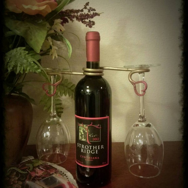 Blacksmith Wine Rack Etsy