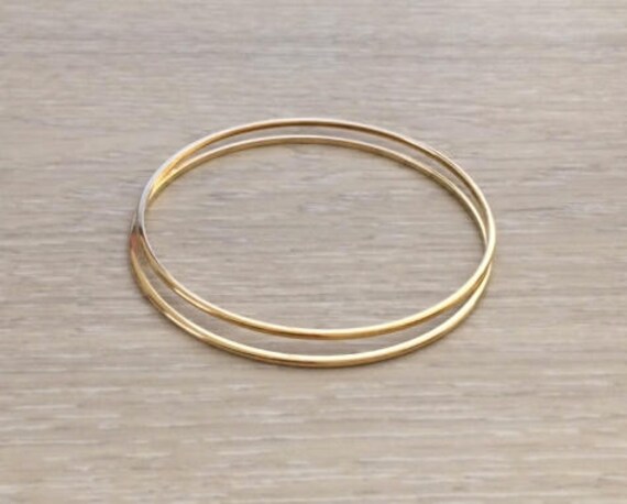 Small gold bangle deals