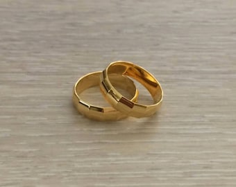 Gold Ring, Thin Gold Rings, Stack Rings, Dainty Rings, Thin Rings, Gold Band, 1 pc