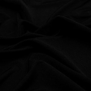Black Ice Tropical Circular Knit Fabric by the Yard- Style 767
