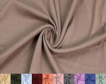 59&quot; Wide DTY Double-Sided Brushed Fabric by the Yard -180 GSM, Lightweight, Stretchy & Breathable for Apparel, Activewear. Style 668