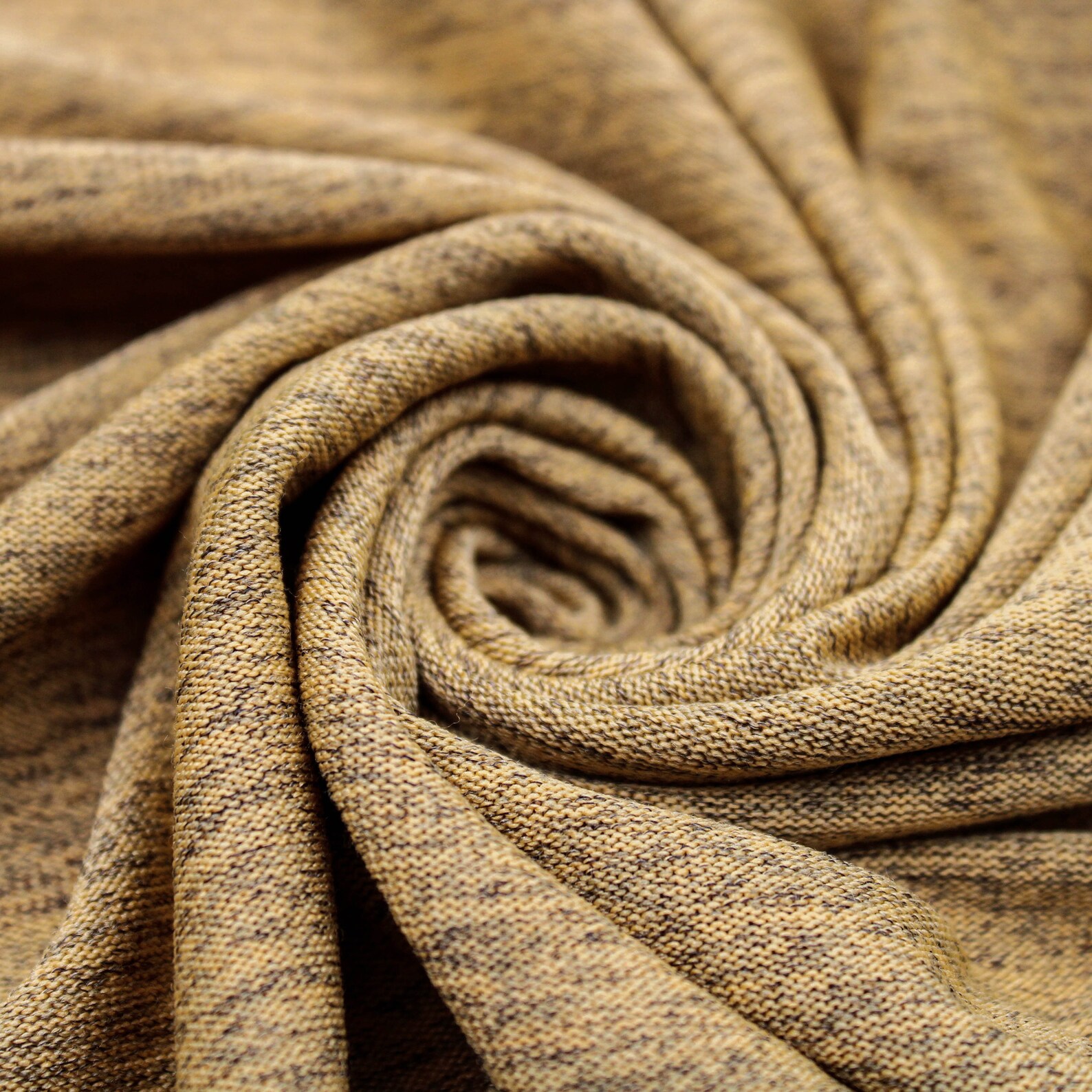 Mustard Light Hacci Brushed Knit Fabric by the Yard 1 Yard Etsy