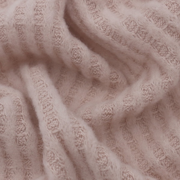 Dusty Rose Waffelpinsel Poly Rayon Spandex Strickstoff Bulk stock- Style 707