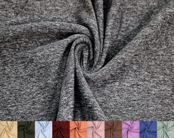 59&quot; Wide DTY Double-Sided Brushed Fabric by the Yard -180 GSM, Lightweight, Stretchy & Breathable for Apparel, Activewear. Style 668