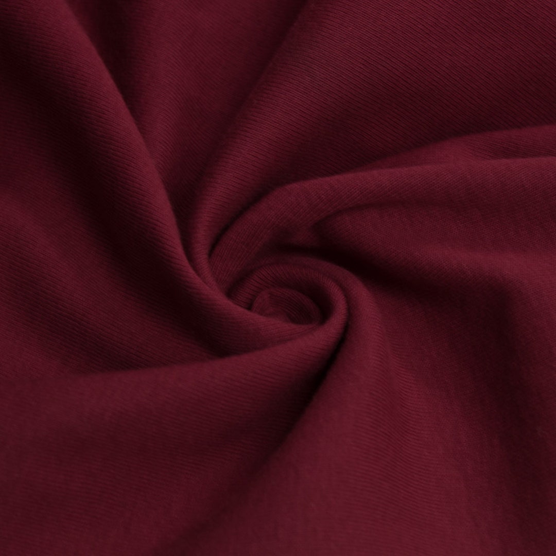 Ruby-b Heavy Weight 57'' Cotton Jersey Knit Fabric by - Etsy