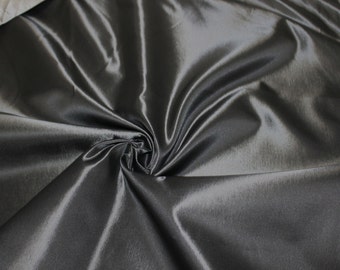 Black Chrome Reversible Satin Fabric - Style 5301-BLACKCRHOME