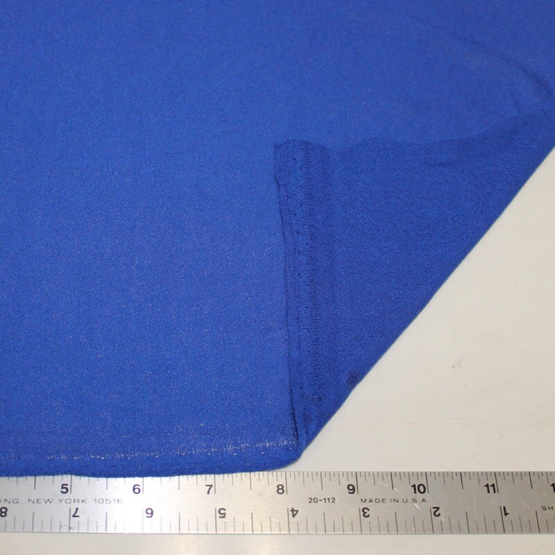 Royal 100% Rayon Viscose Crepe Fabric for Clothing's Home - Etsy