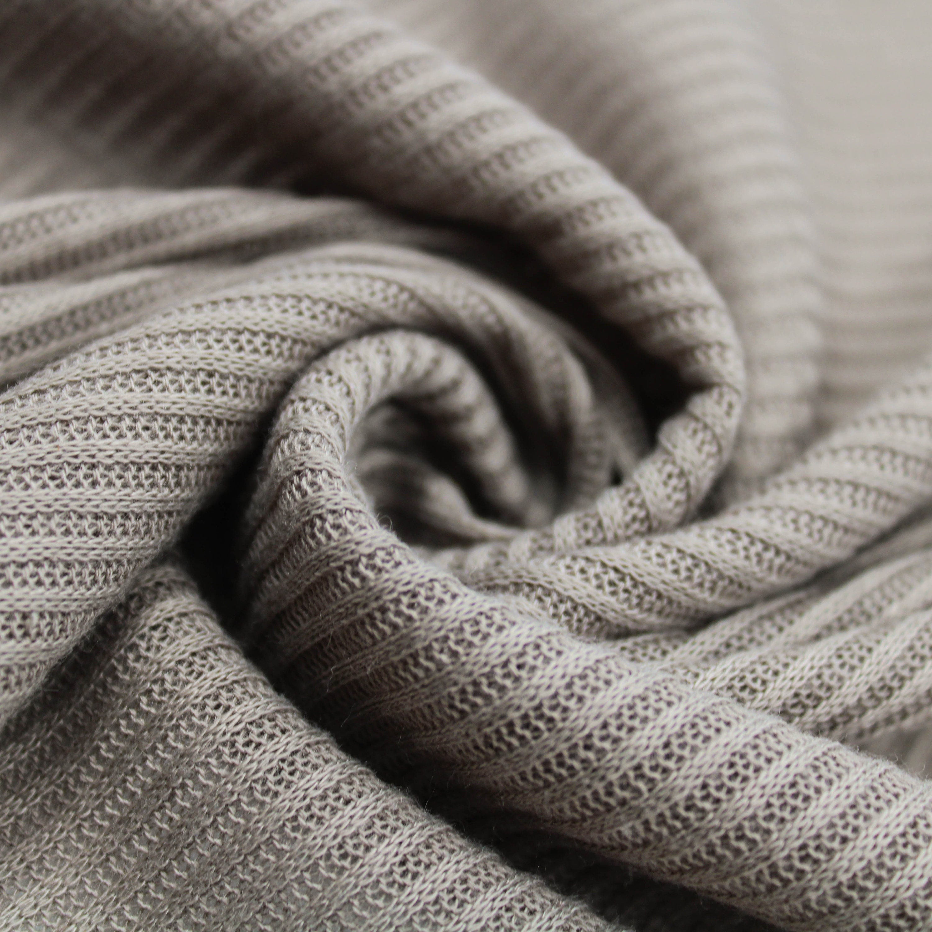TAUPE Rib Knit Fabric Ribbing Fabric Sleeves Collar TAUPE Etsy