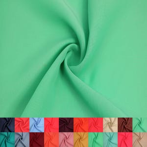 57/58" Seafom Lt Chiffon Fabric by the Yard. Fabric for Party Decoration, Backdrop,Drapery,Decoration - Style 500 Continuous up to 100 Yards