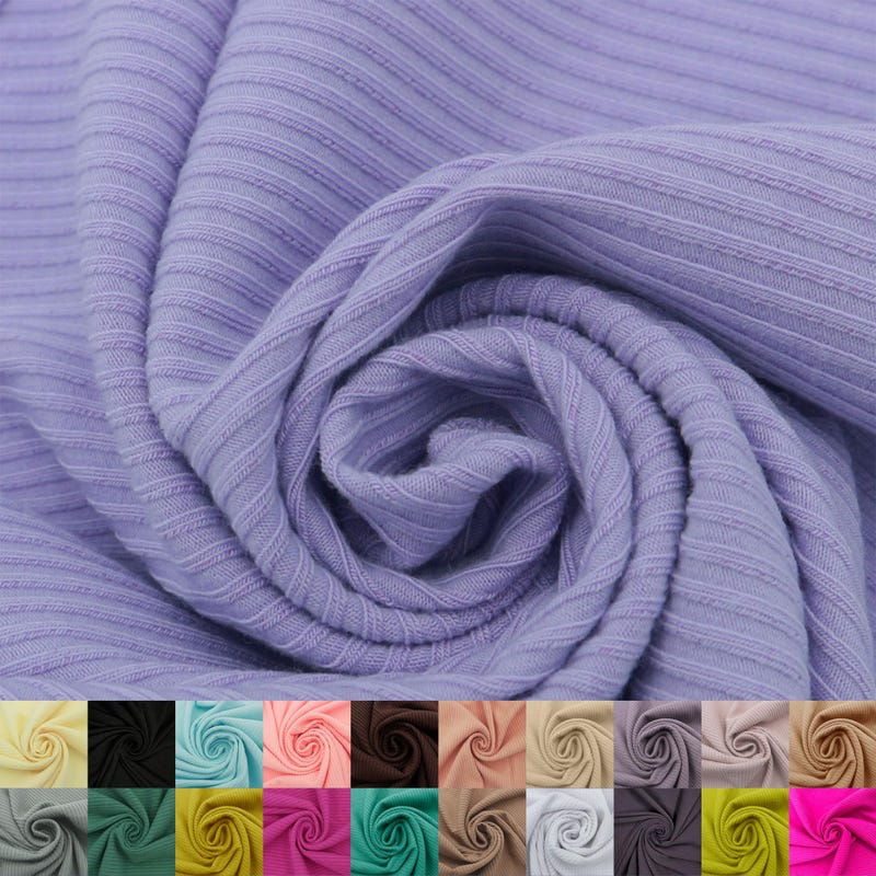 Rib Knit Fabric - Etsy
