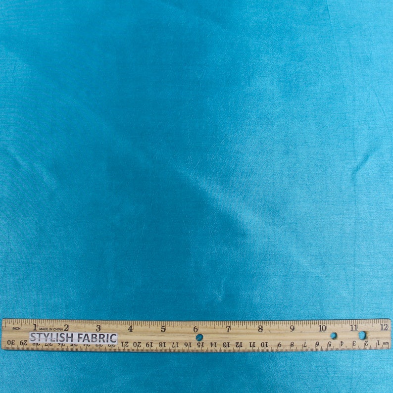 TURQUOISE Iridescent Non-stretch Taffeta Fabric by the Yard - Etsy