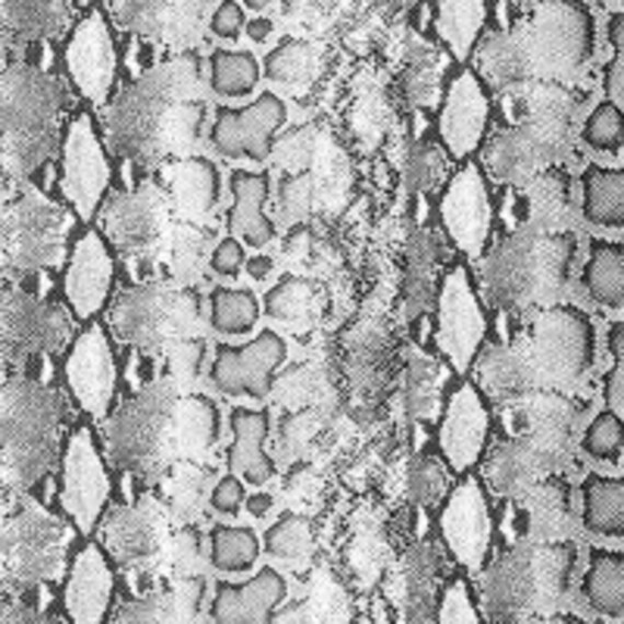Off White Grey Snake Skin Pattern Printed on Double-sided - Etsy