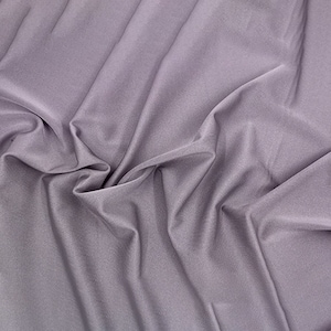 Tessuto lilla in maglia Poly Spandex elasticizzato in 4 direzioni tagliato su misura - Stile 834