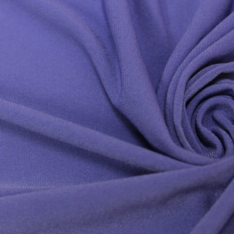 Royal Light ITY Stretch Knit Fabric Royal Light Tissue Knit - Etsy