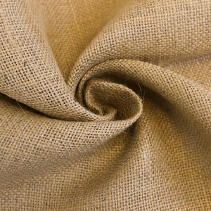 Natural Burlap Fabric by the Yard  Jute Fabric, Sultana Burlap Fabric, Rustic Burlap Fabric 40" Wide - Style 7202