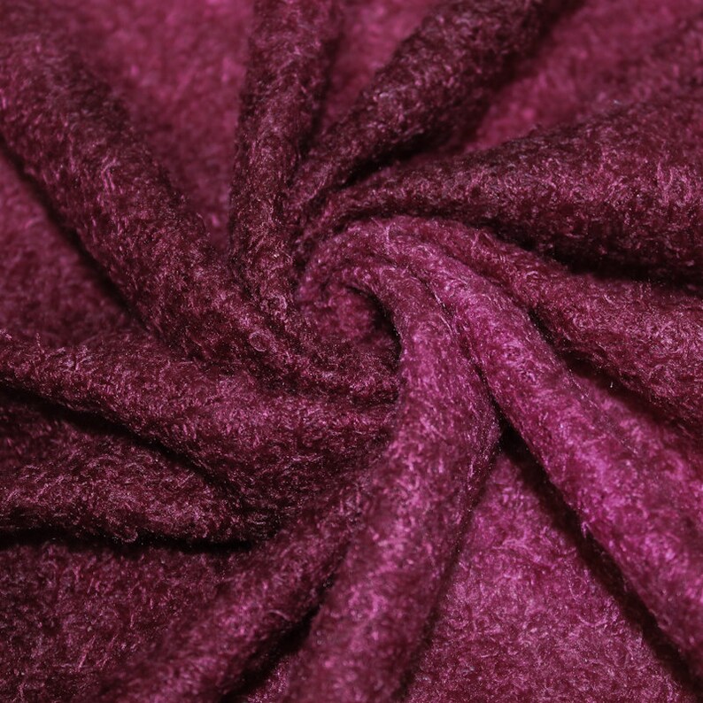 Fuchsia Ombre Wooly Knit Fabric by the yard style 6657 Etsy