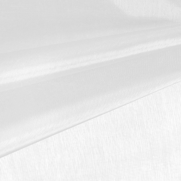 Diamond White Organza Fabric by the Yard, Wedding Decoration Organza Fabric, Sheer Fabric - Style 1901