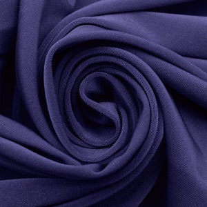 Eggplant Ice Tropical Circular Knit Fabric by the Yard- Style 767