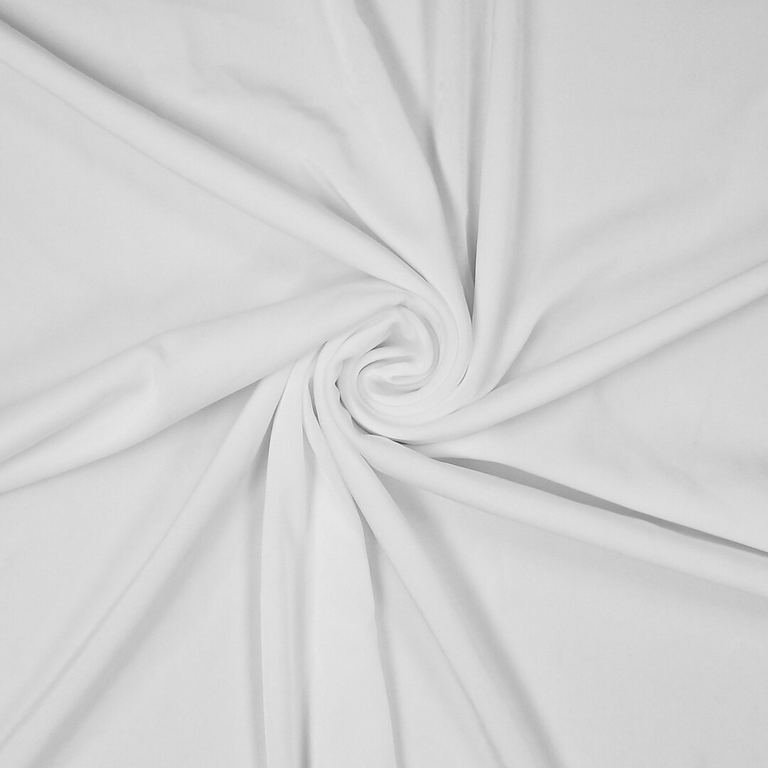 White 100% Poly Air Flow Satin Fabric by the Yard style 763 - Etsy