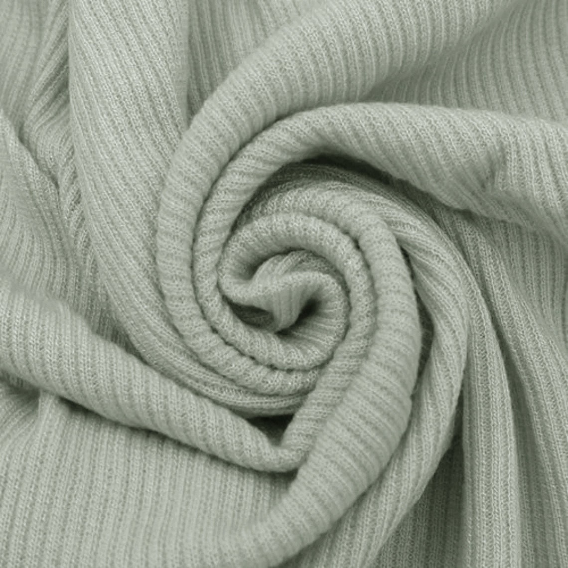 58″ 2×1 Rib Knit Stretch Fabric by the Yard – Lightweight