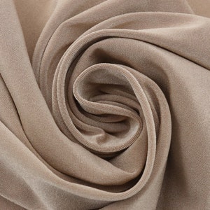 Latte Ice Tropical Circular Knit Fabric by the Yard- Style 767