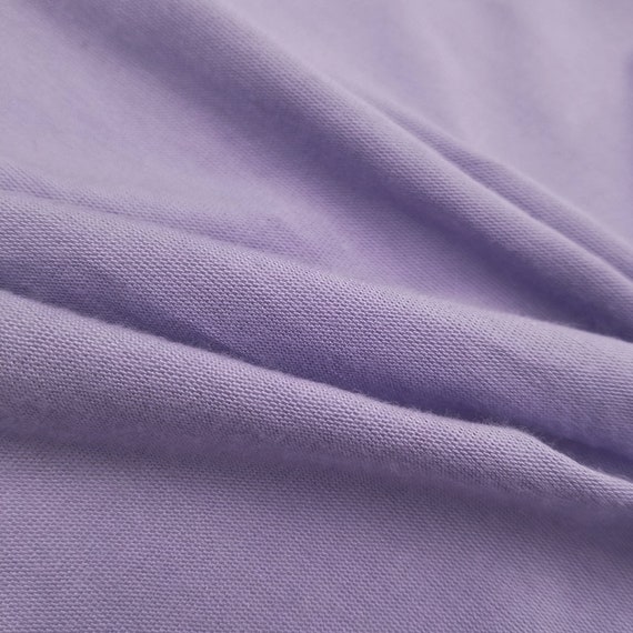 FREE SHIPPING Light Lavender Medium Weight Rayon Spandex Jersey Knit Fabric  20 YARDS Style 409 