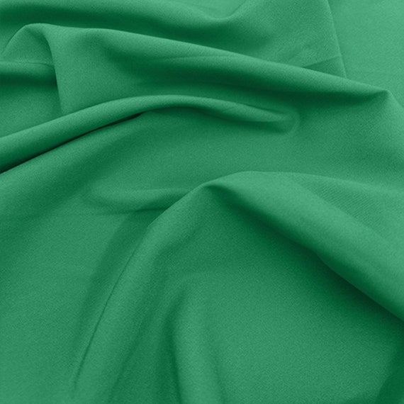 Green Silex Polyester Spandex Fabric by the Yard Style 793