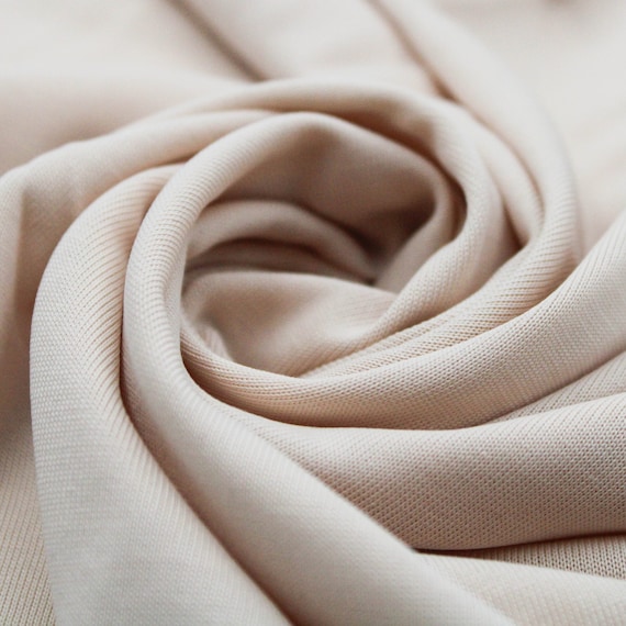 Cupro jersey best sale fabric
