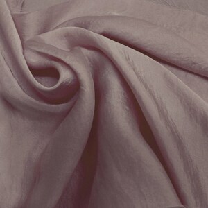 Satin Chiffon Stoff Großware, Hochzeit Chiffon Kleid Stoff, Weicher Satin Stoff Style 455 Toffee