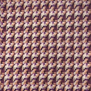 Orchid Cantaloupe Aztec Tribal Pattern Printed DTY Semi Shinny Stretch Knit Fabric - Style P-3310-730