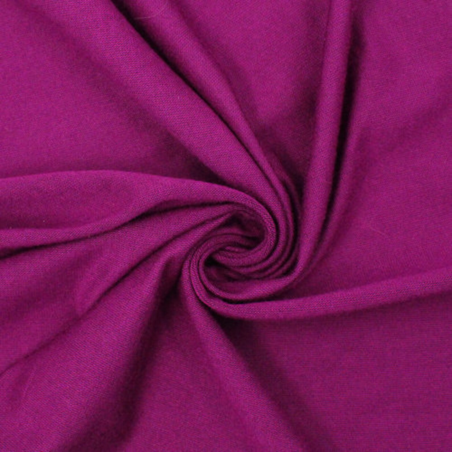 Magenta Dark Rayon Spandex Jersey Knit Fabric by the Yard 1 - Etsy