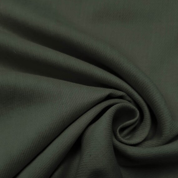 Huntergreen Light Twill Gauze Fabric by the Yard Style 721 | Etsy