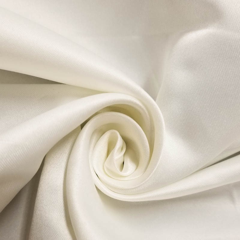 Ivory Dull Satin For Bridesmaid Dress Fabric by the Yard Style 2907