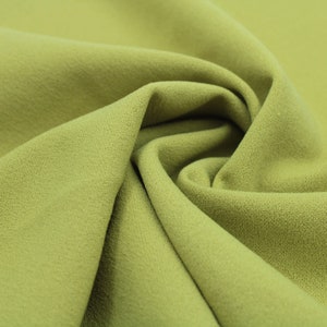 Green Oasis Scuba Crepe Techno Knit Fabric by the Yard-Style 702