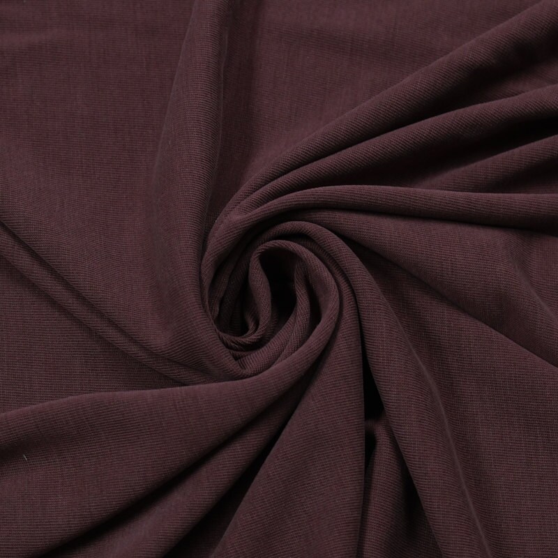 Wine Dark Modal Poly Sand Wash Jersey Cupro Knit Fabric by the Yard Style  681 -  Hong Kong