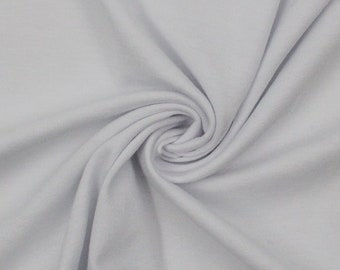 White Cotton Modal Fabric by the Yard Style - 791
