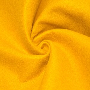 Bright Gold Acrylic Craft Felt Fabric By the Yard Style 3009