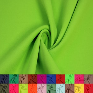 59&quot; Scuba Crepe Techno Polyester Spandex Stretch Fabric 230gsm by the Yard (SKU-702).