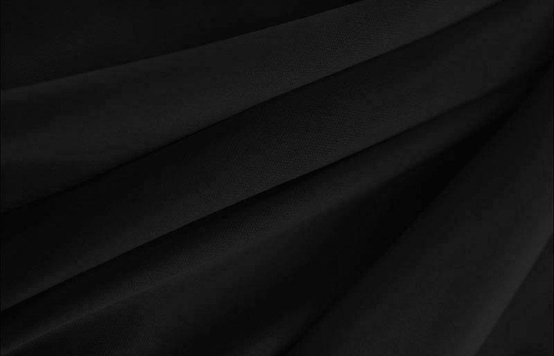 FREE SHIPPING!!! Black 60 Wide Interlock Lining Fabric , DIY Projects by  the Yard