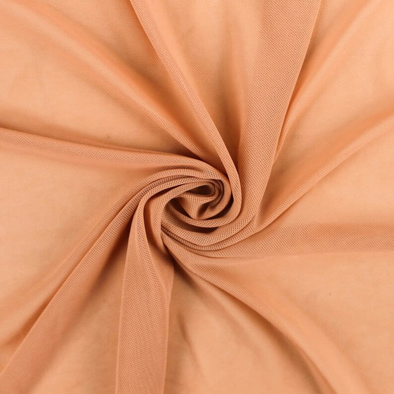 Blushn Stretch Power Mesh Fabric by the Yard Soft Sheer Etsy