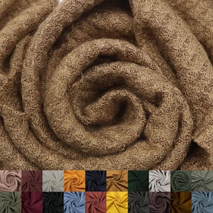 59&quot; Wide Rayon Spandex Waffle Open Knit Fabric by The Yard-210GSM. Breathable, for Sewing, Apparel, and DIY Projects. #659