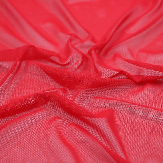 Red mesh material outlet
