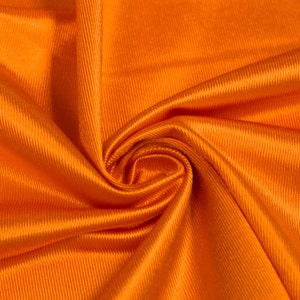 Orange Polyester Dazzle Fabric Sports Mesh Fabric , Football Fabric, Soccer Fabric, Basketball Jersey Fabric - 1 Yard Style 20010