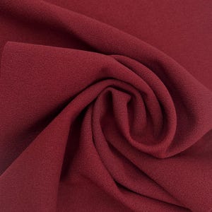 59&quot; Scuba Crepe Techno Polyester Spandex Stretch Fabric 230gsm by the Yard (SKU-702).