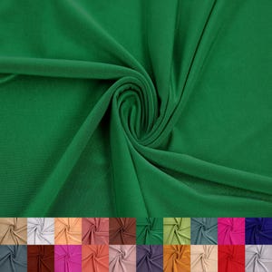 Kelly Green Ice Tropical Circular Knit Fabric by the Yard- Style 767